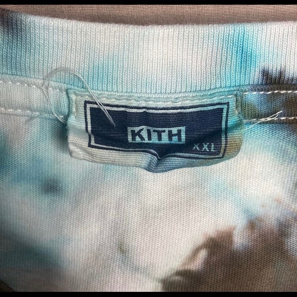 Kith Moroccan Tile Classic Logo Custom Tie Dye - Picture 4 of 6